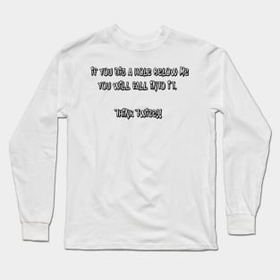 Hole Long Sleeve T-Shirt